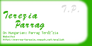 terezia parrag business card